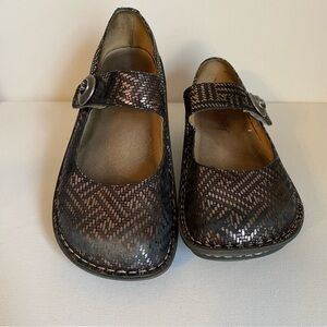Alegria Paloma Mary Jane Clog PAL 532 Leather Comfort Shoe - 38 (8 - 8.5)